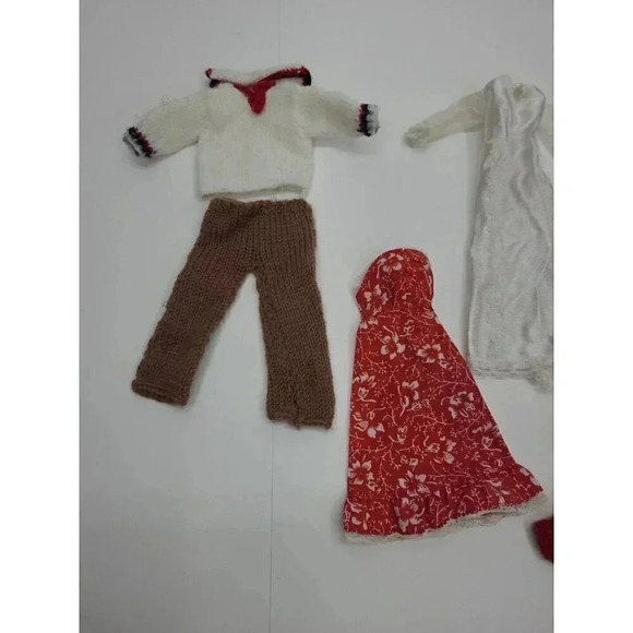 Vintage Handmade Barbie Doll Clothes Lot of 9 - Picture 4 of 7